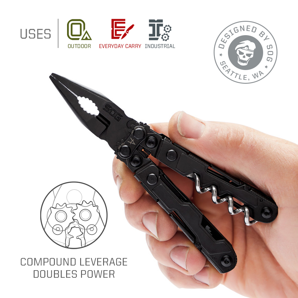 SOG PowerLitre 19 Functions Co - đánh giá và giá Edc Carry Knife