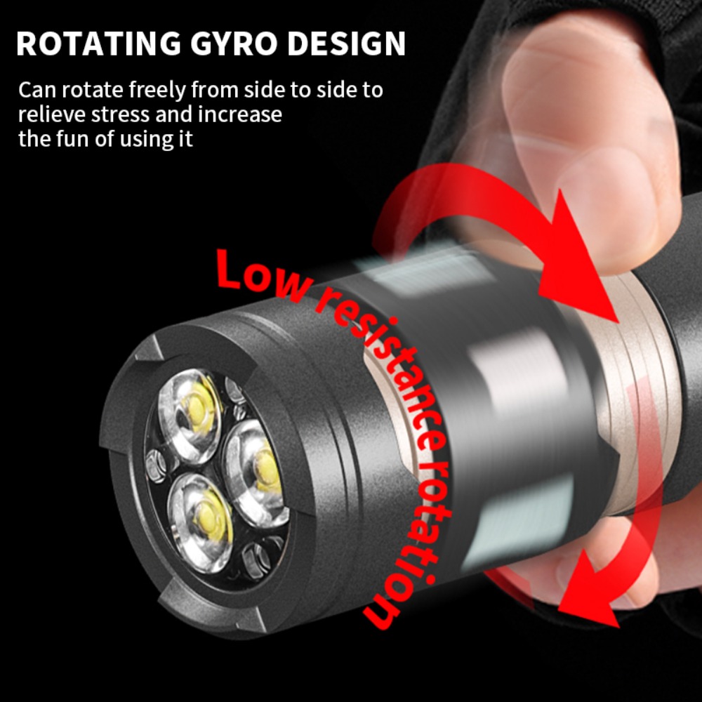3 XPG LED Bright Flashlight Mu - đánh giá và giá Edc Carry Clip