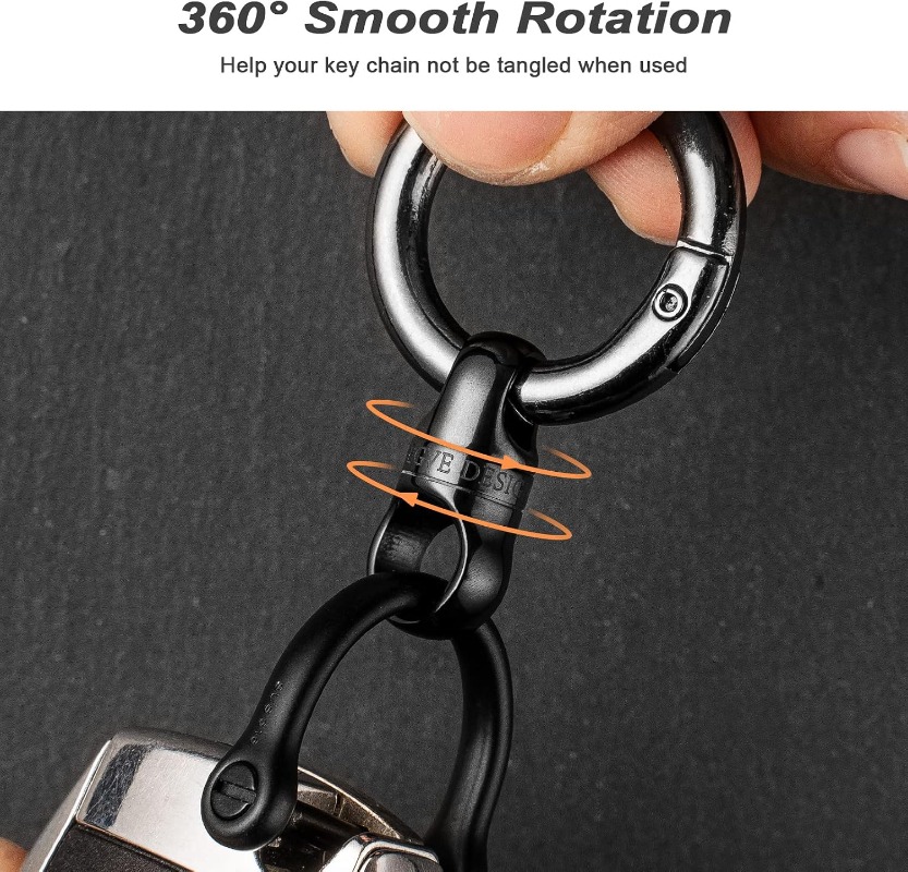 Titanium Key Ring With Round C - đánh giá và giá Edc Carry Clip