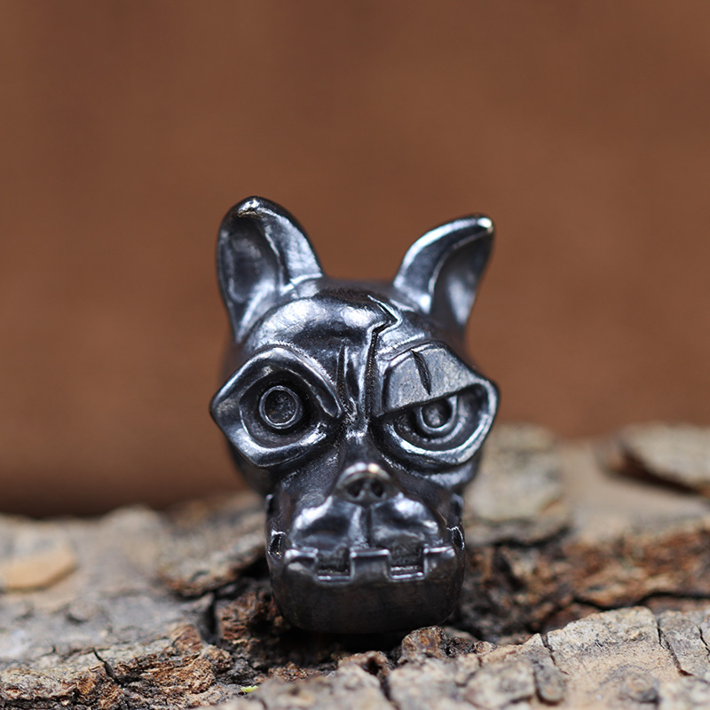 Bulldog Head Brass Knife Bead  - đánh giá và giá Edc Everyday Carry Knives
